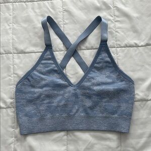 💙 AYBL Blue Camo Sports Bra